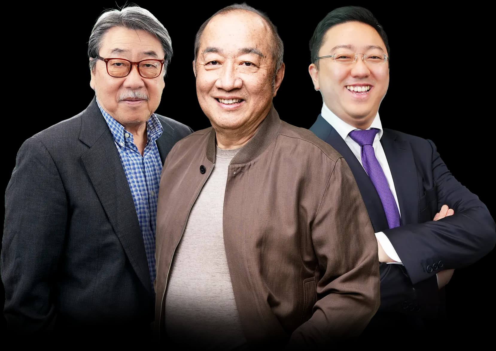 三位講者合影
